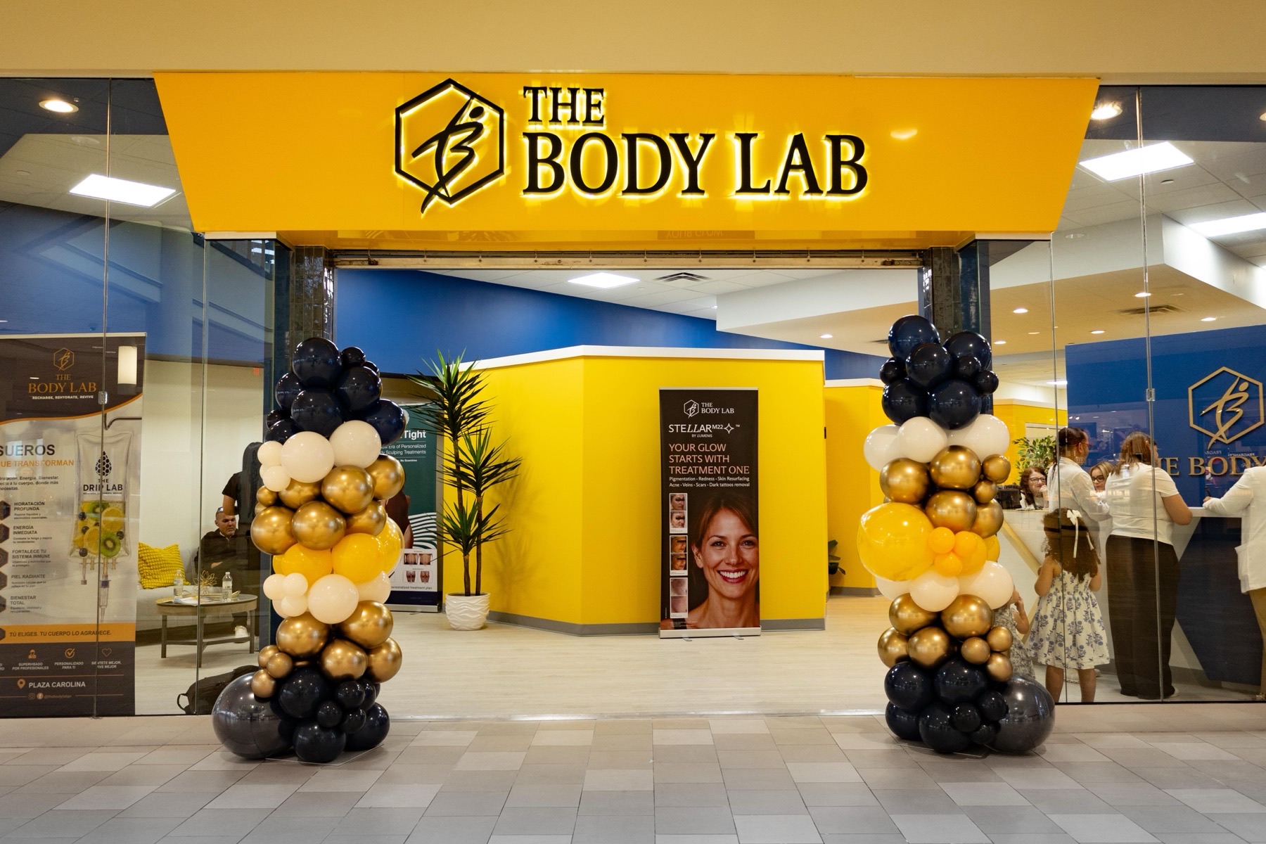 Entrada de The Body Lab en Plaza Carolina